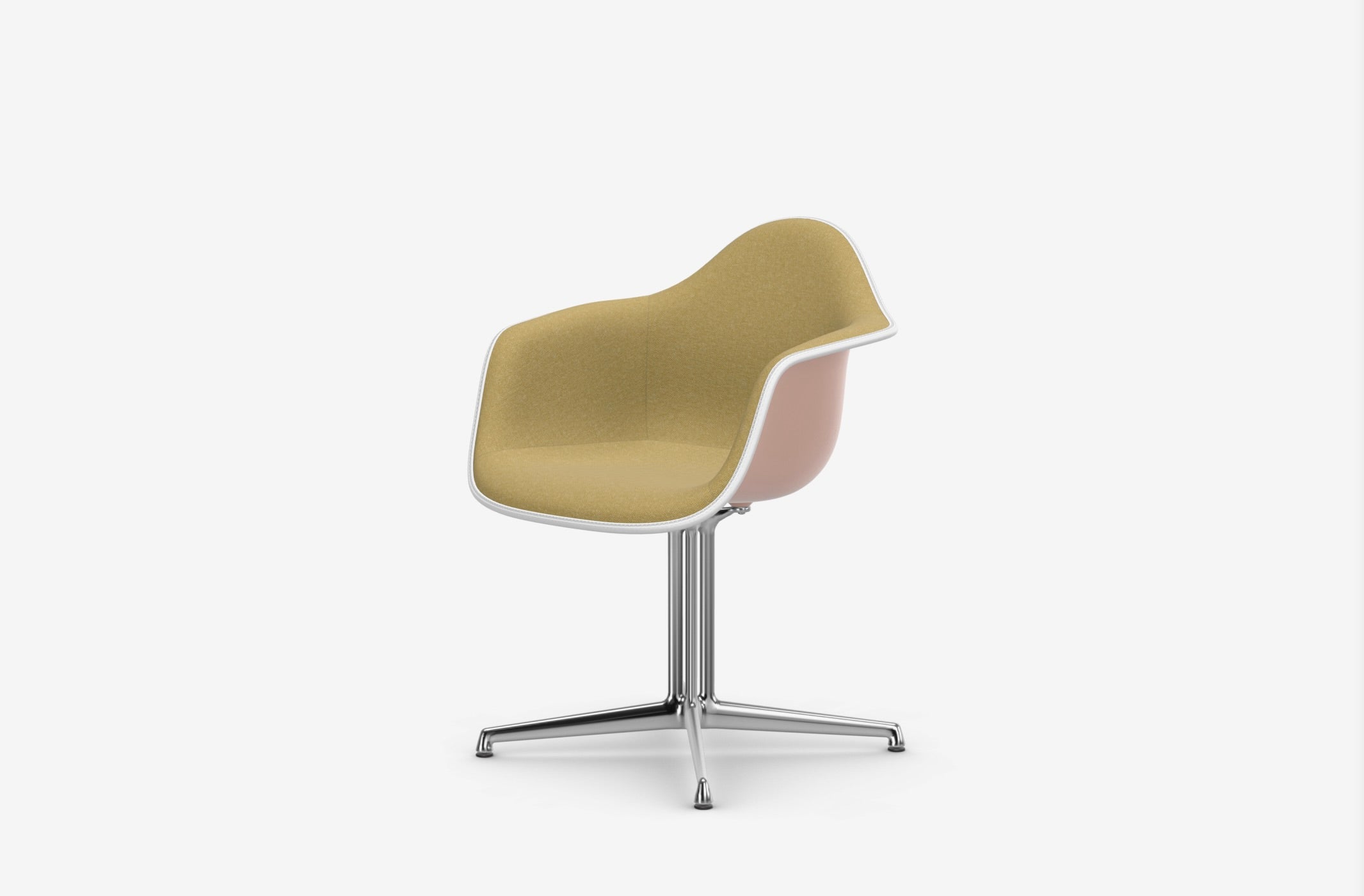 Eames Plastic Armchair RE DAL mit Vollpolster