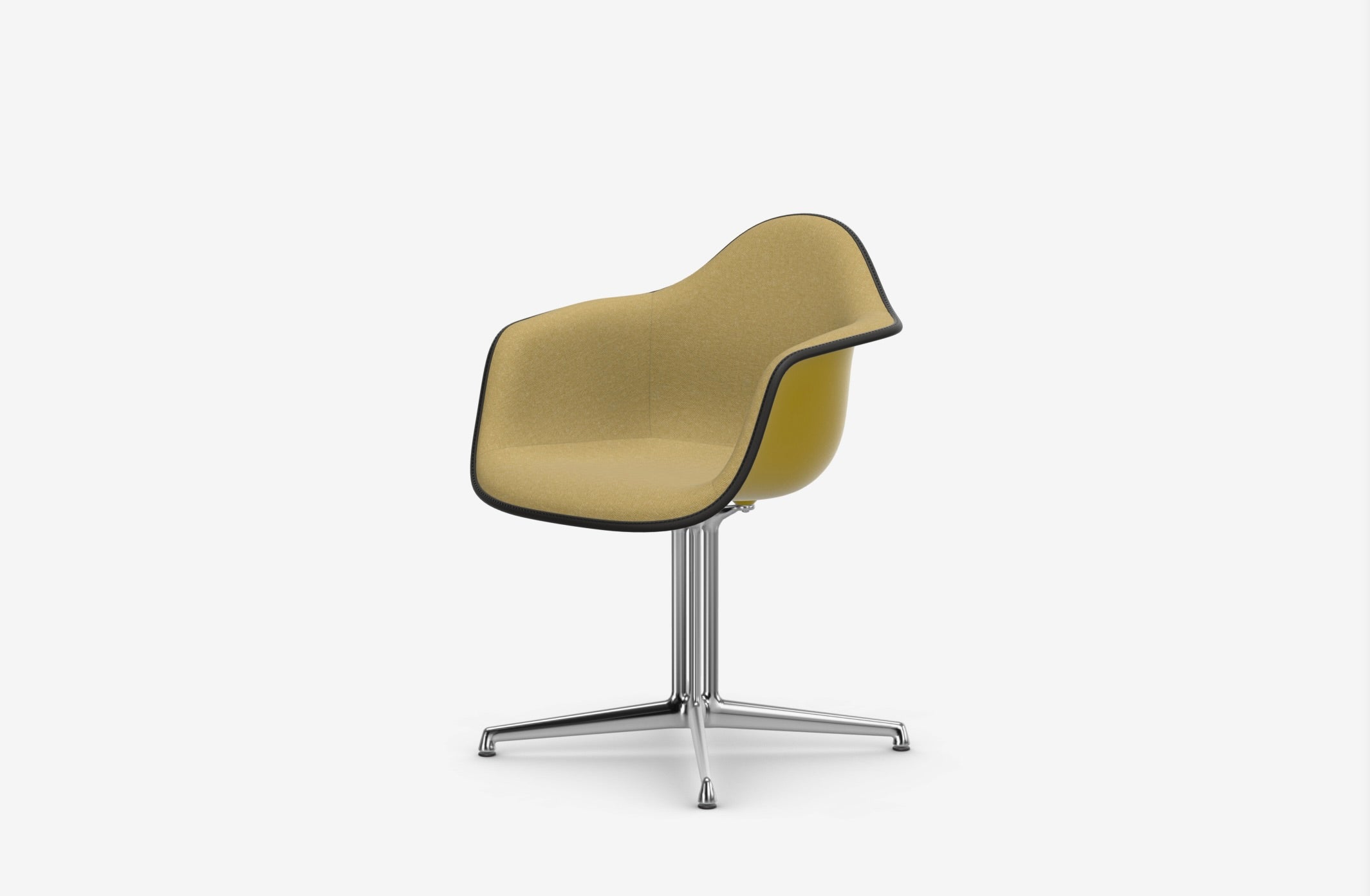 Eames Plastic Armchair RE DAL mit Vollpolster