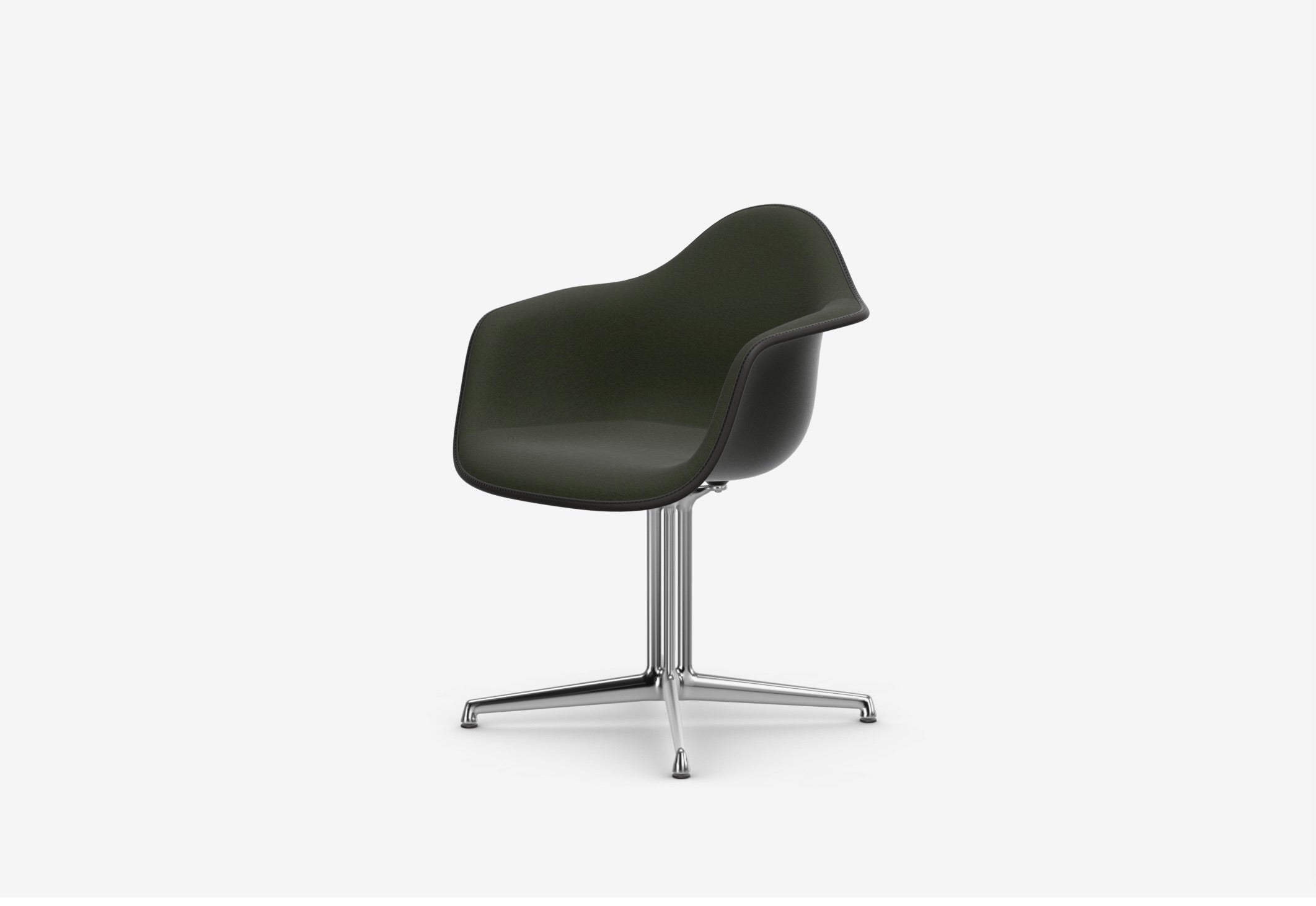 Eames Plastic Armchair RE DAL mit Vollpolster