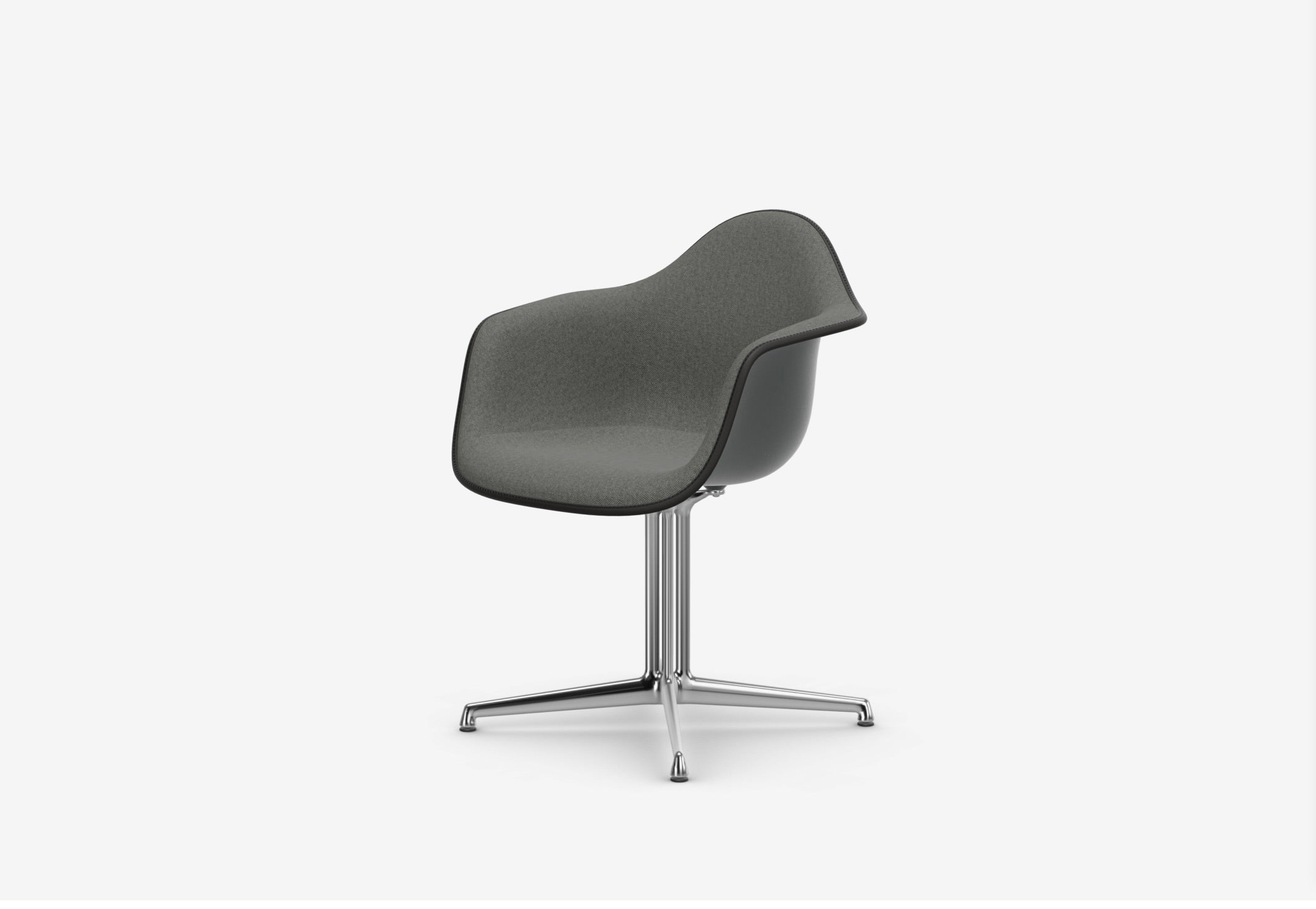 Eames Plastic Armchair RE DAL mit Vollpolster