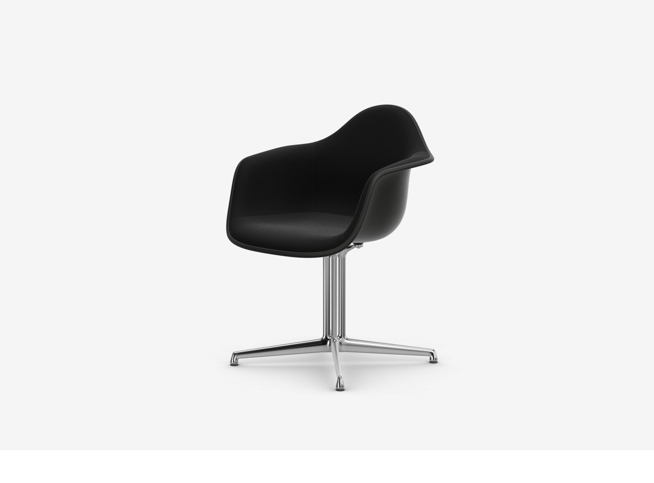 Eames Plastic Armchair RE DAL mit Vollpolster