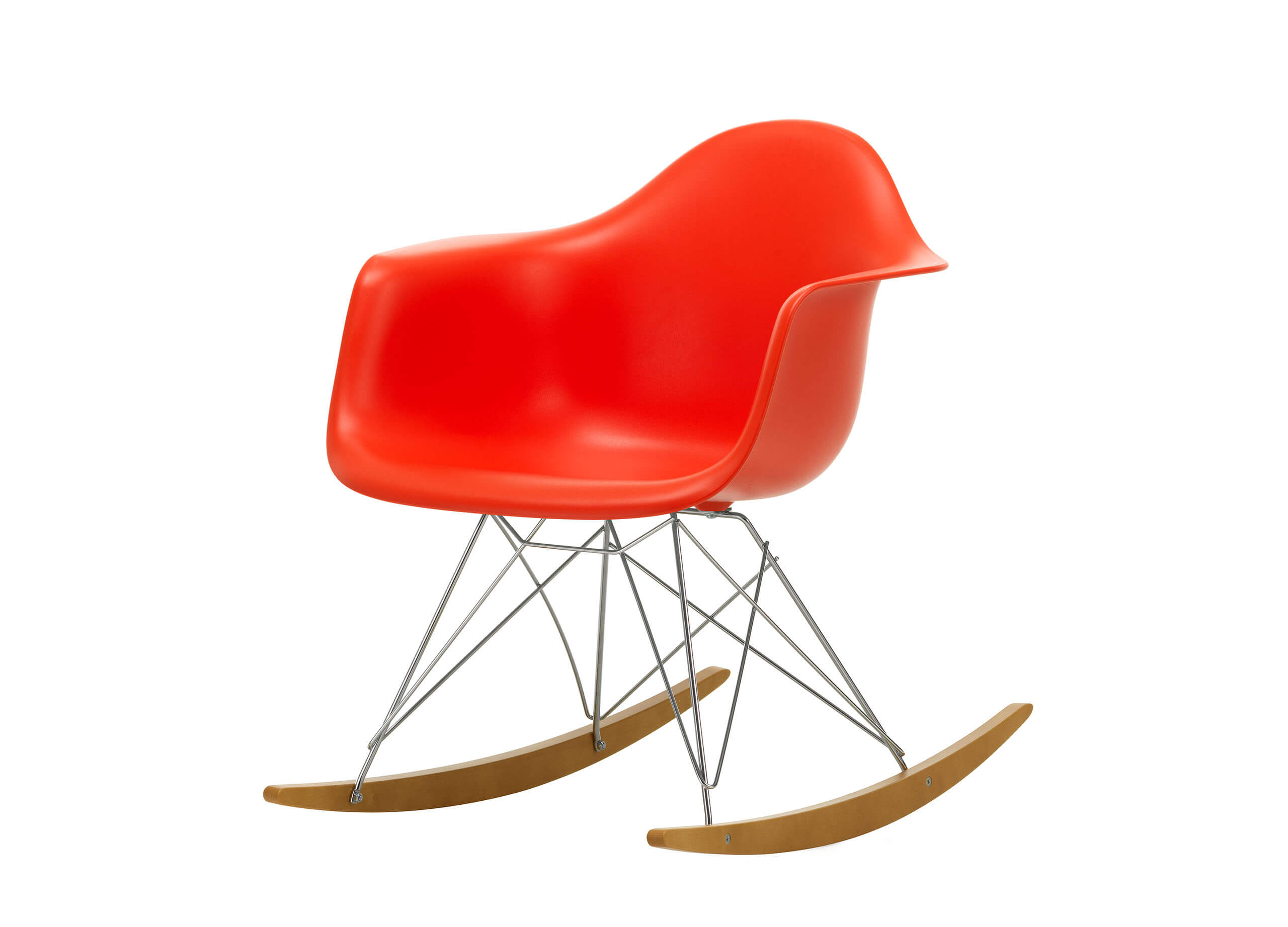Eames Plastic Armchair RE RAR Schaukelstuhl