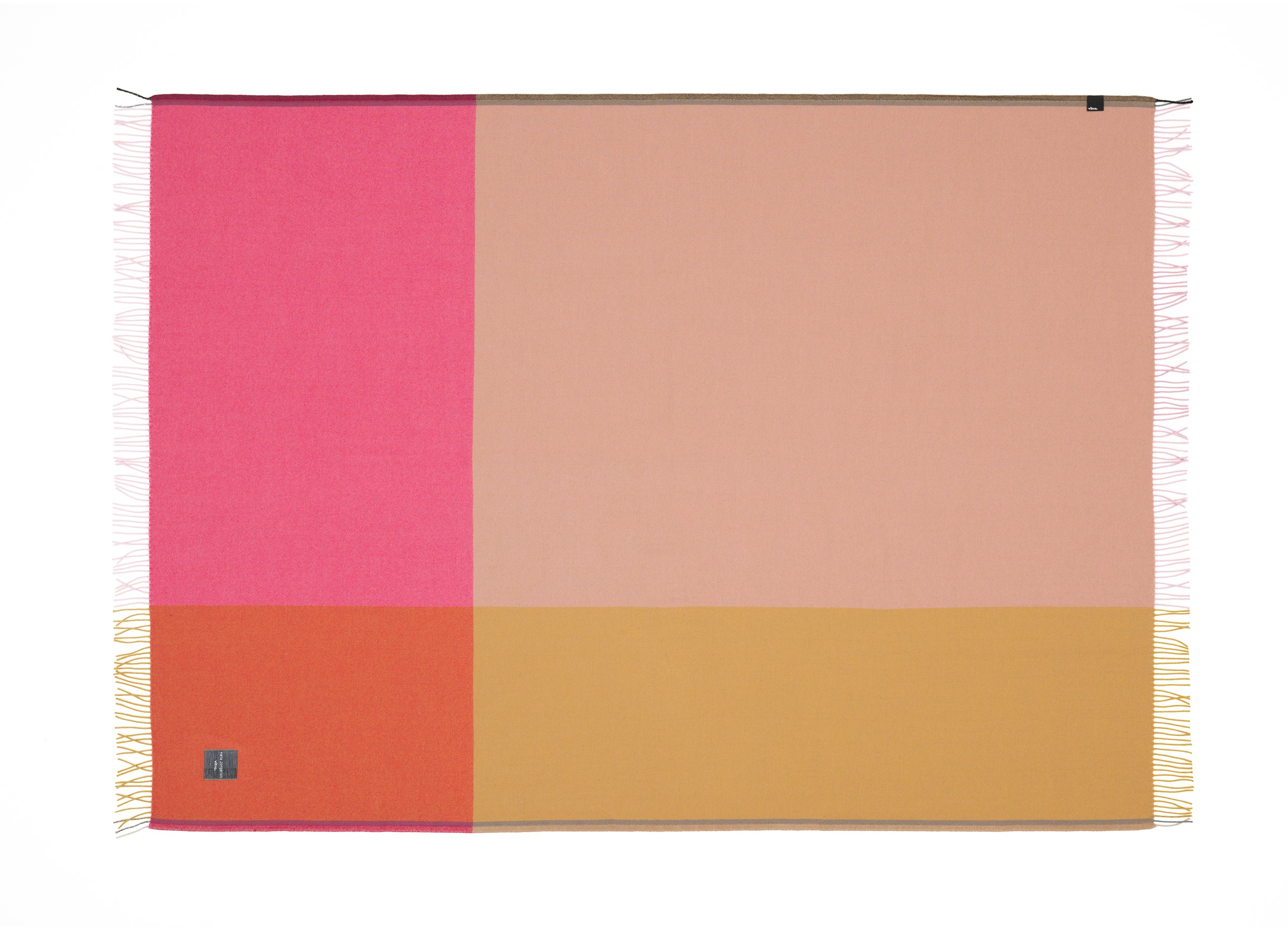 Colour Block Blanket Wolldecke