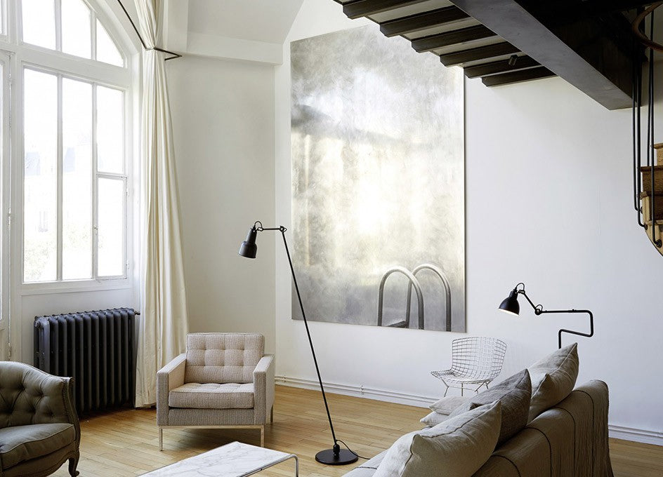 Gras Stehlampe