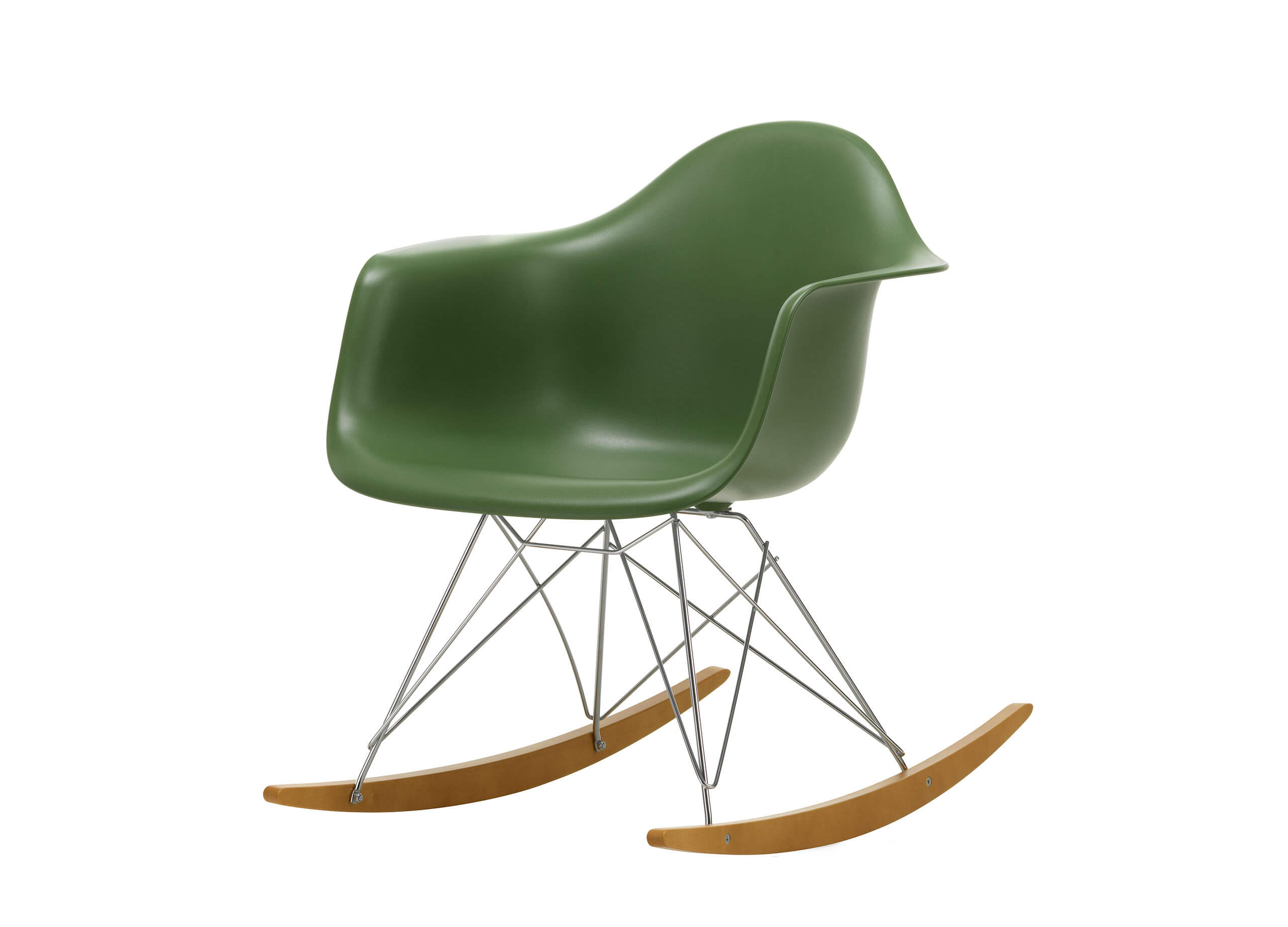 Eames Plastic Armchair RE RAR Schaukelstuhl