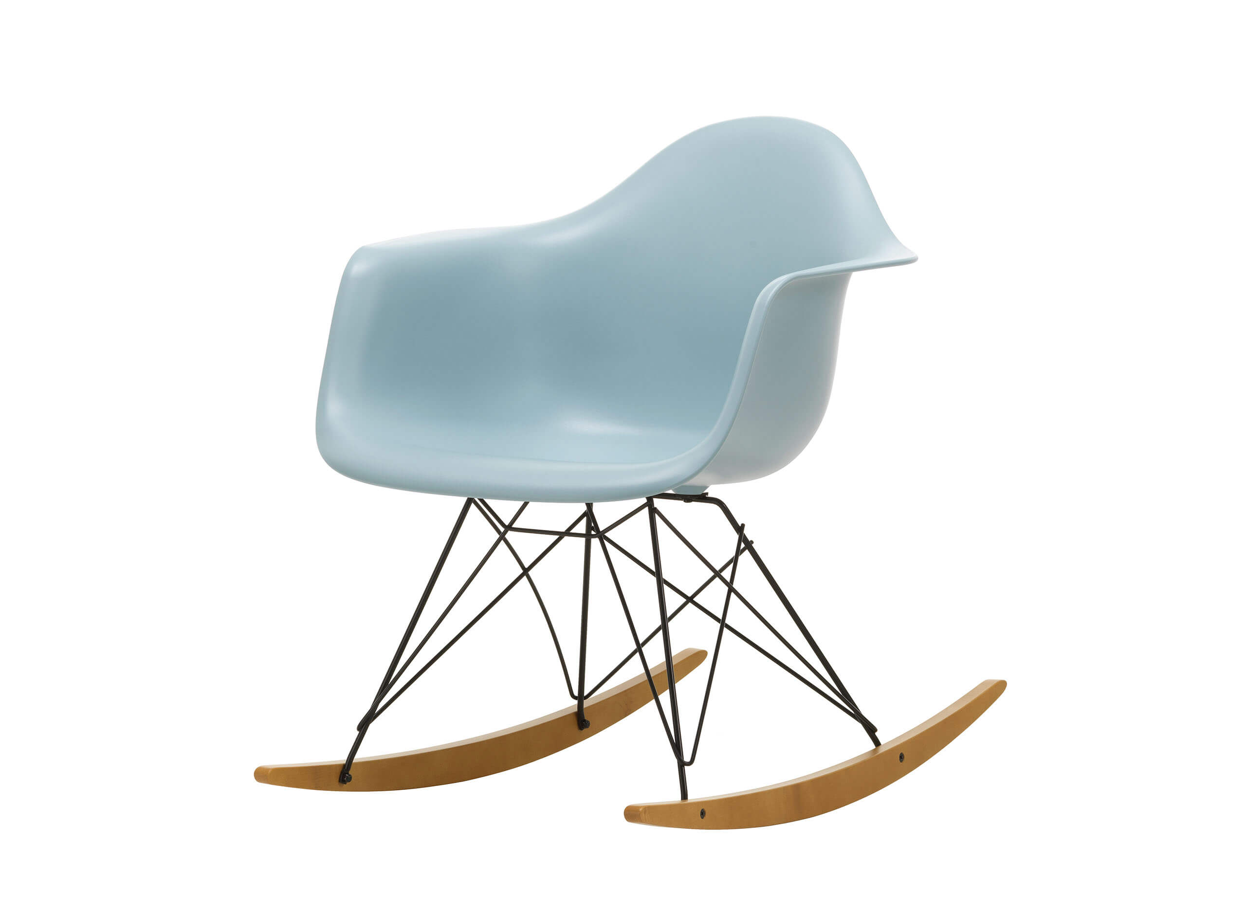 Eames Plastic Armchair RE RAR Schaukelstuhl