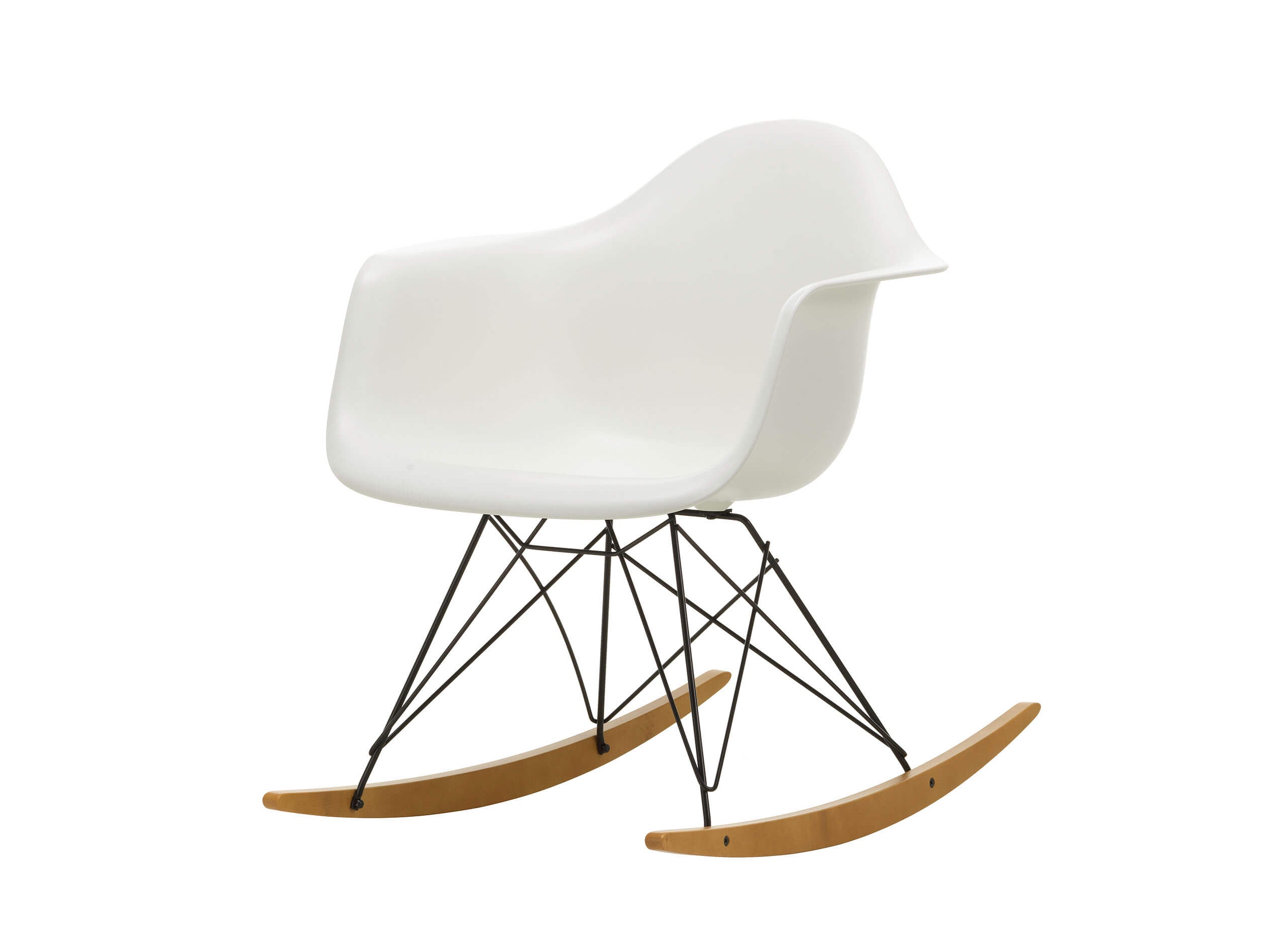 Eames Plastic Armchair RE RAR Schaukelstuhl