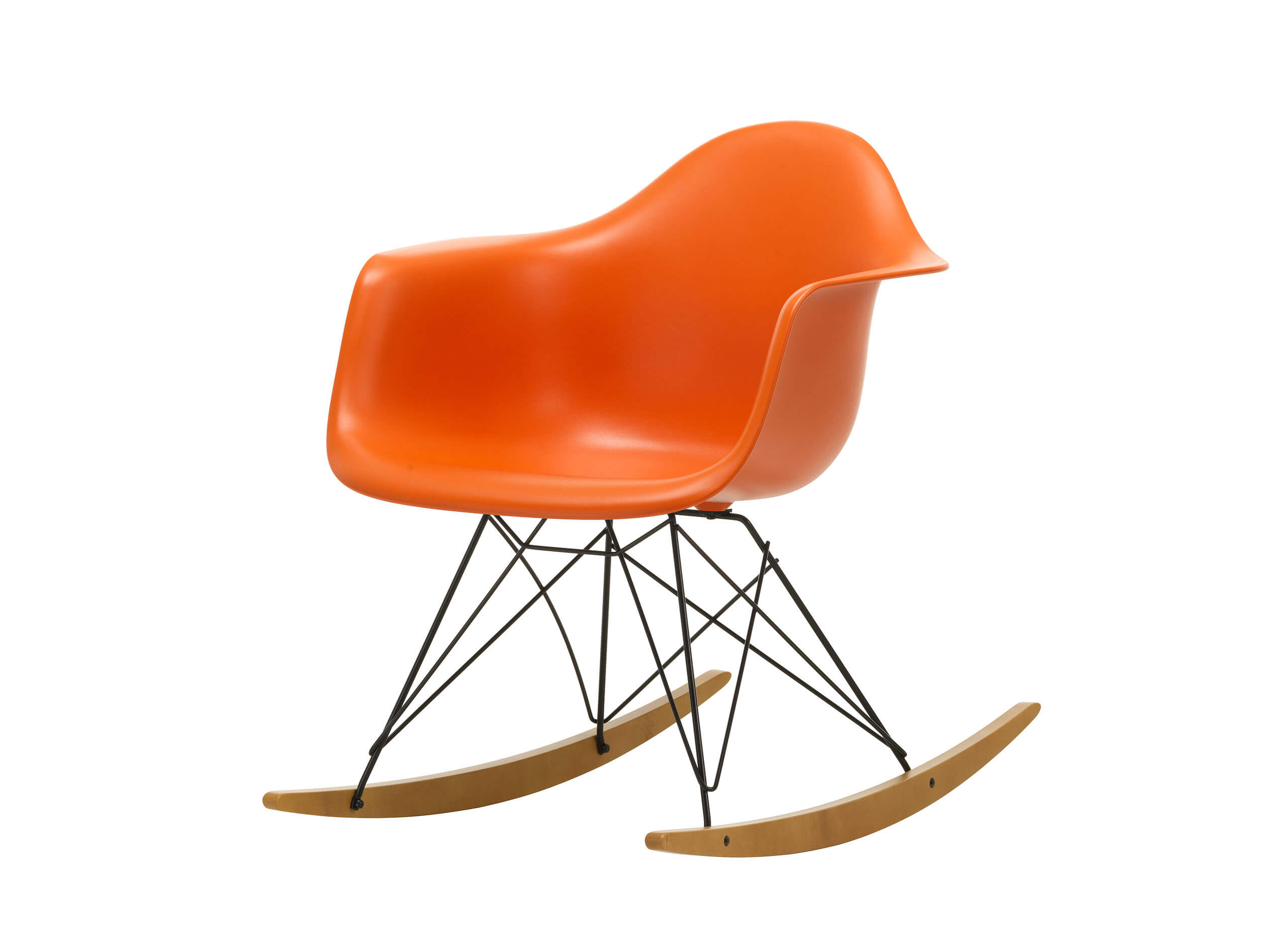 Eames Plastic Armchair RE RAR Schaukelstuhl