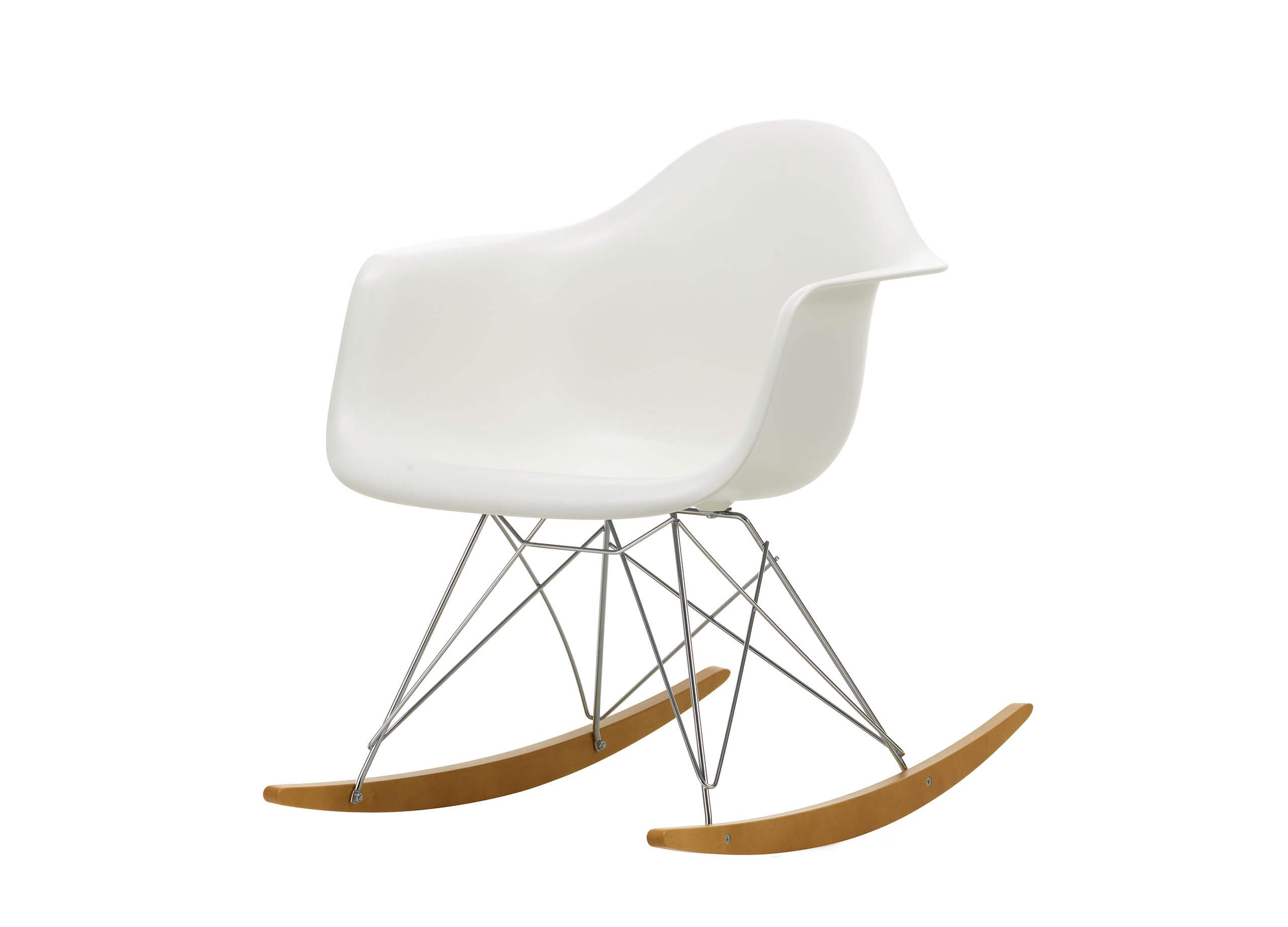 Eames Plastic Armchair RE RAR Schaukelstuhl