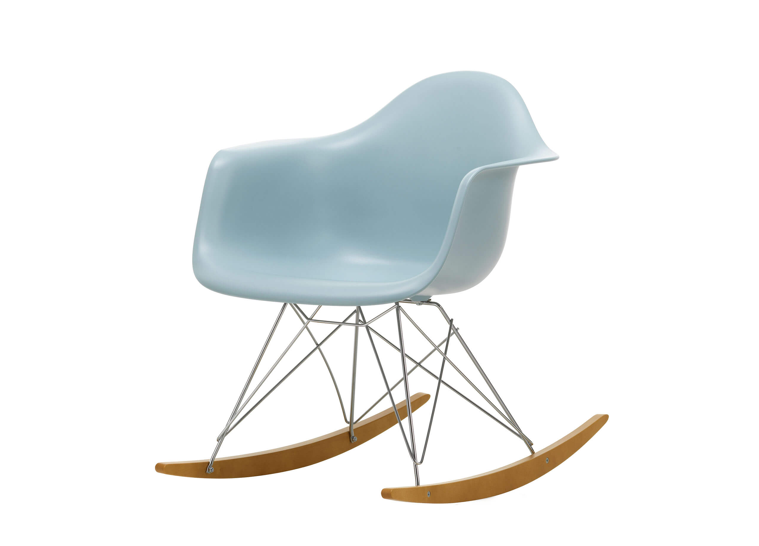 Eames Plastic Armchair RE RAR Schaukelstuhl