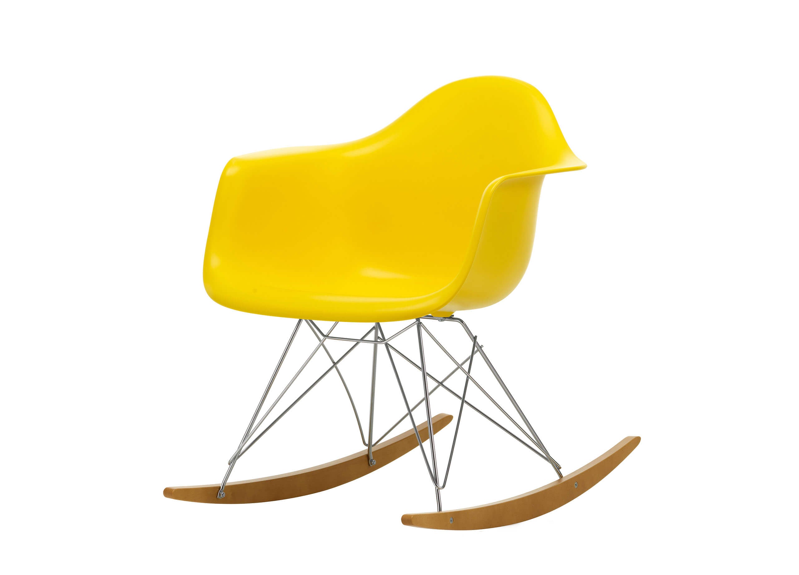 Eames Plastic Armchair RE RAR Schaukelstuhl
