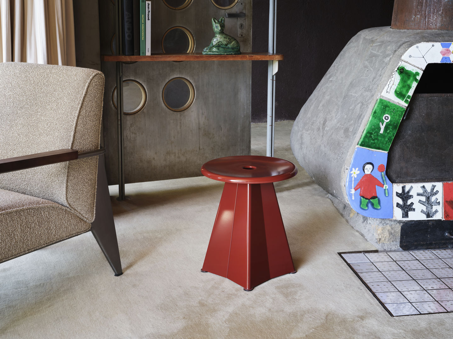 Tabouret Métallique Hocker