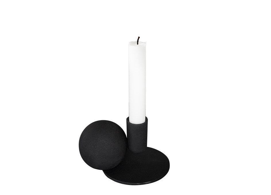 Optical Candle Holder | schwarz