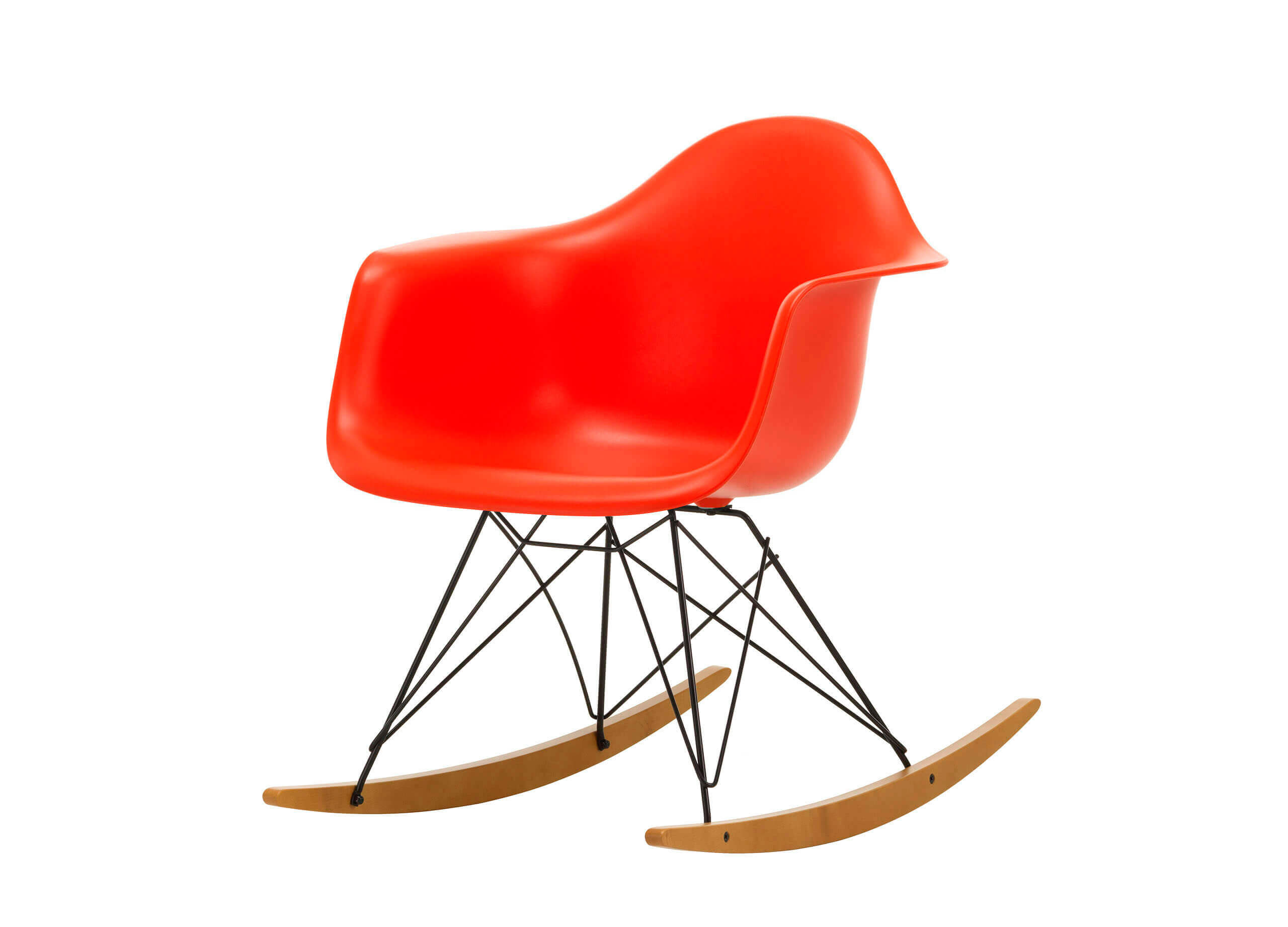 Eames Plastic Armchair RE RAR Schaukelstuhl