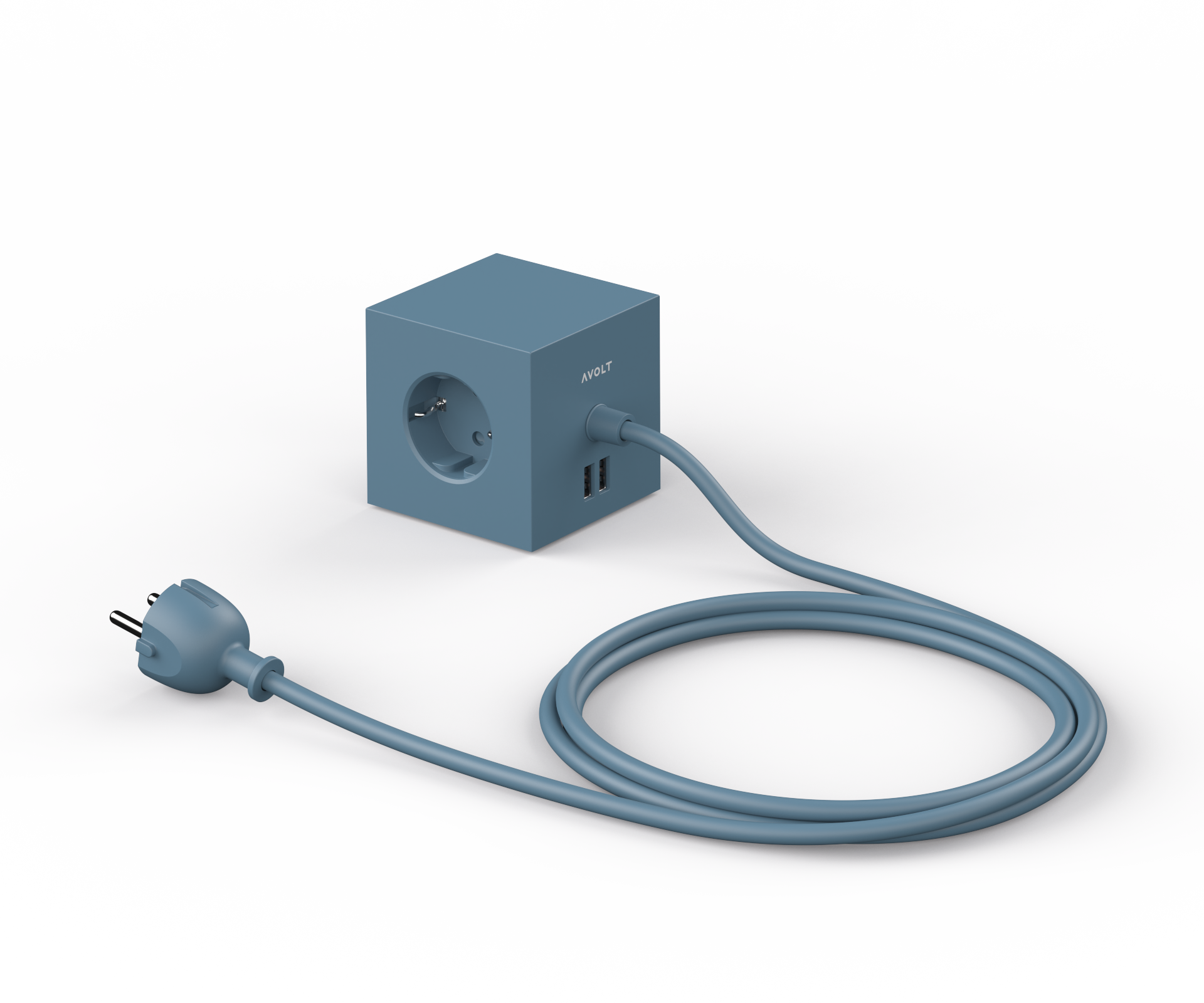 Avolt Square 1 - Verlängerungskabel mit USB