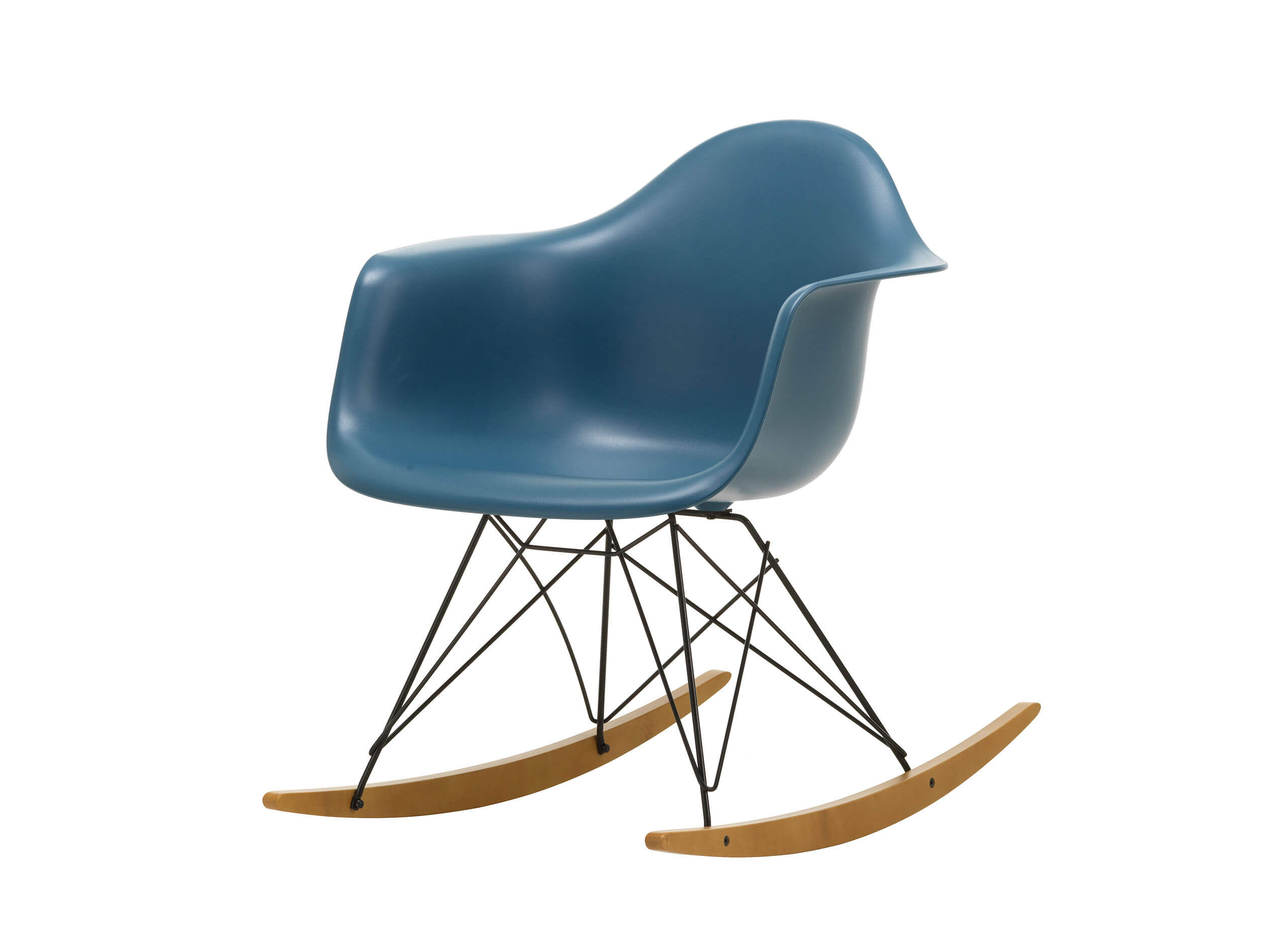 Eames Plastic Armchair RE RAR Schaukelstuhl