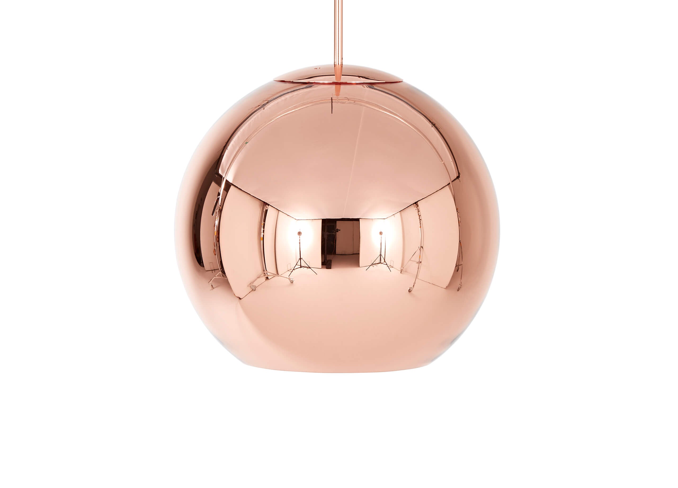Copper Round Pendelleuchte
