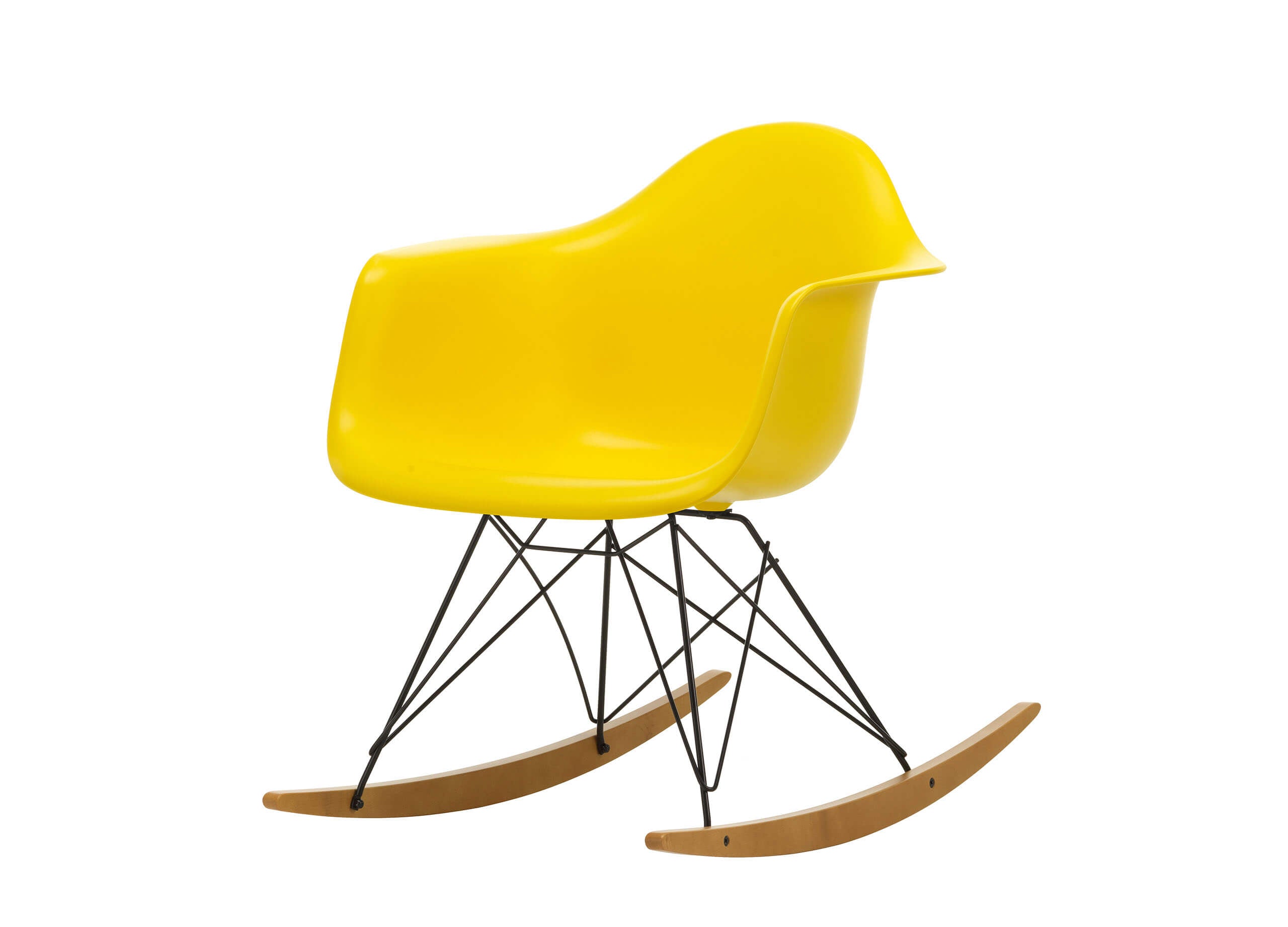 Eames Plastic Armchair RE RAR Schaukelstuhl