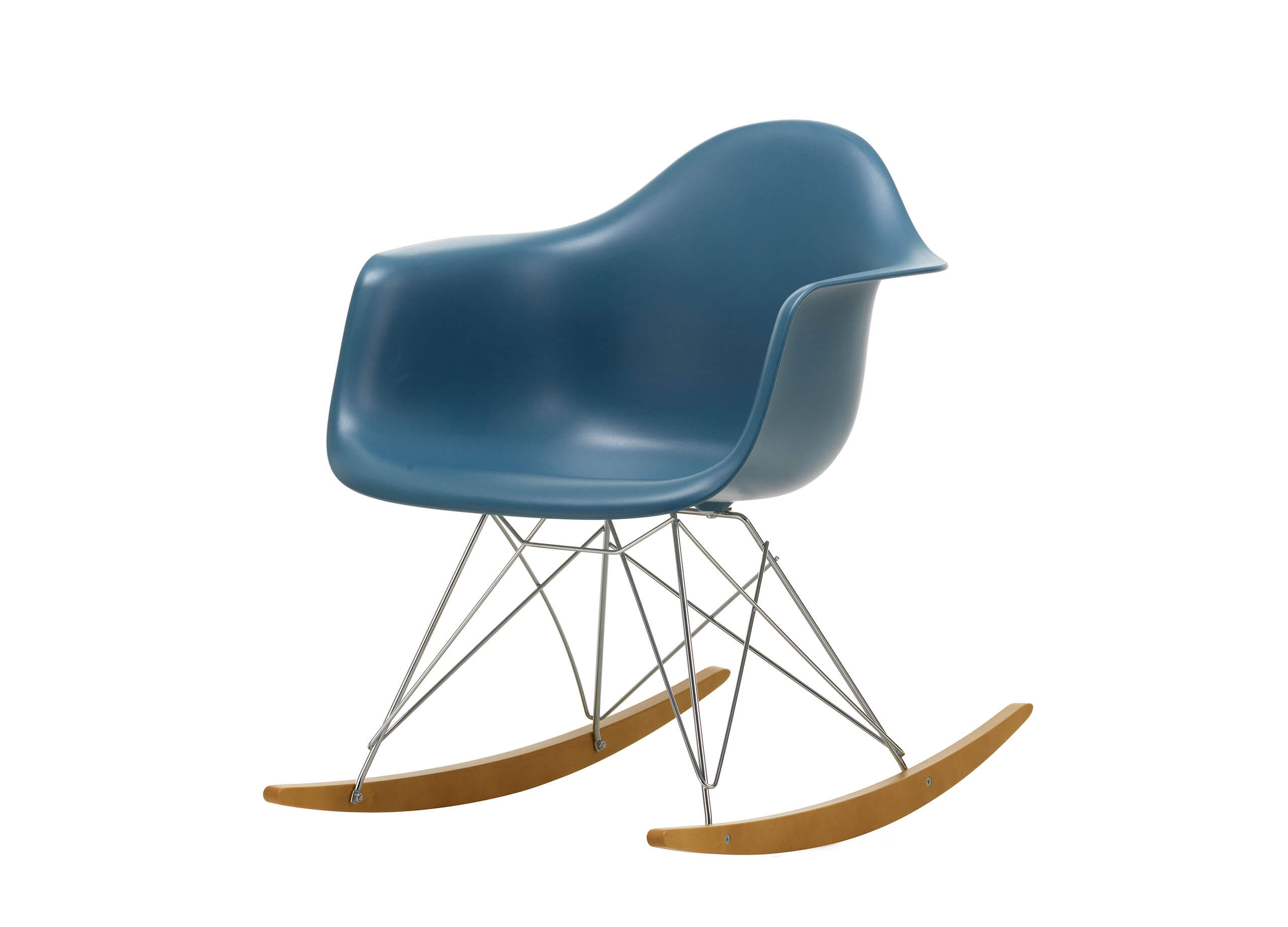 Eames Plastic Armchair RE RAR Schaukelstuhl