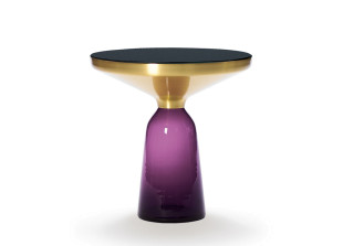 ClassiCon Bell Side Table, Messing, Smaragdgrün
