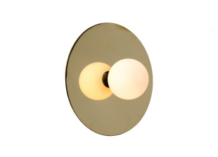 Disc and Sphere Wandlampe